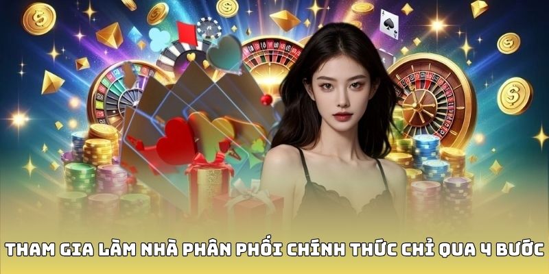 Tham gia làm nhà phân phối chính thức chỉ qua 4 bước